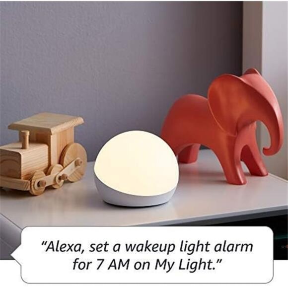 Echo Glow (newest model), Multicolor smart lamp, Works with Alexa - Picture 4 of 6